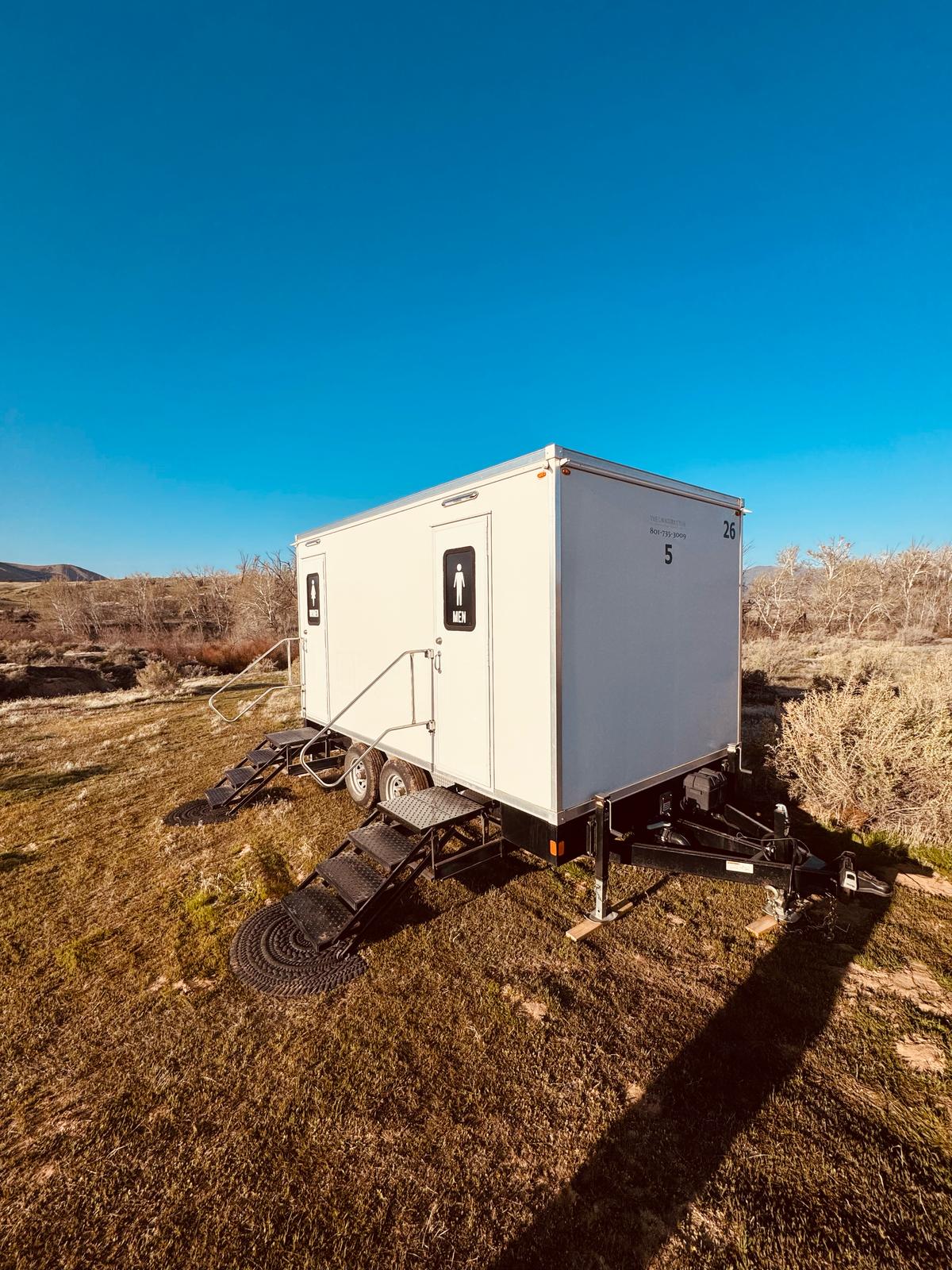 Real camping & glamping deployment by The Lavatory Denver